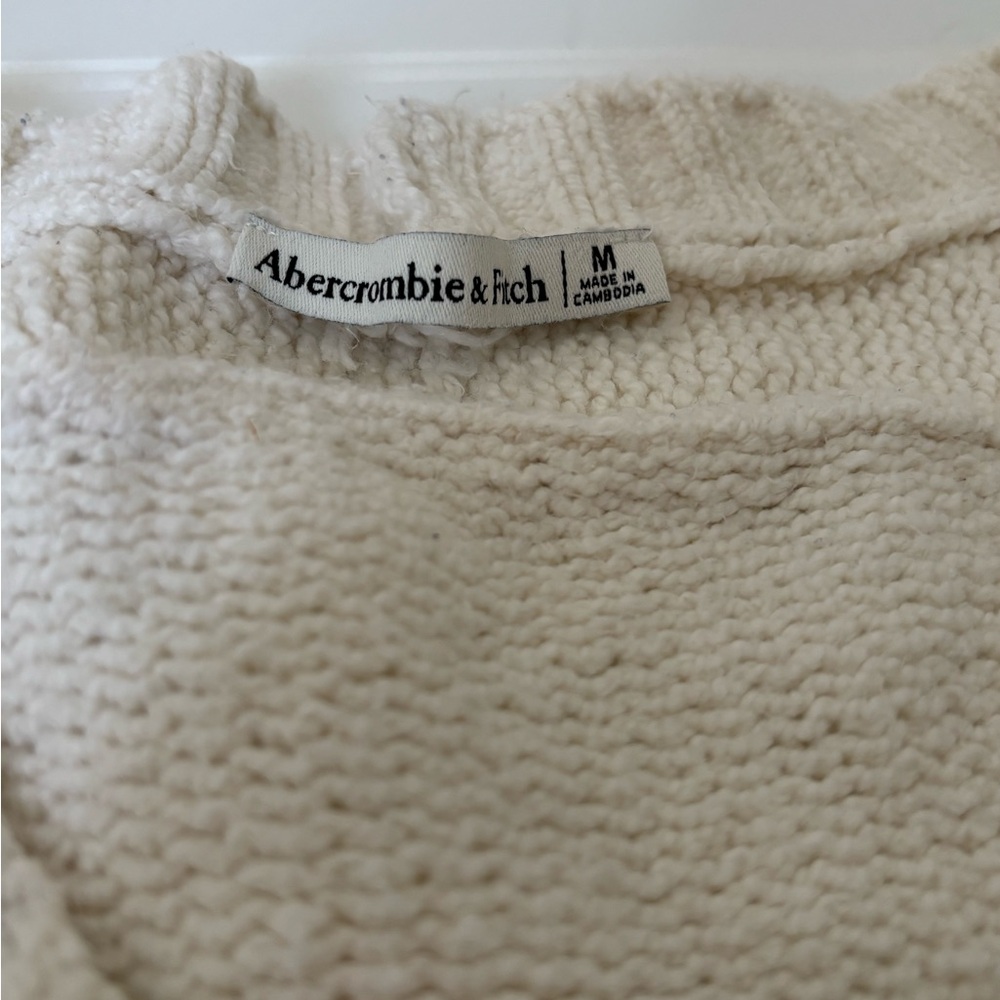 Abercrombie and Fitch Knit Cardigan Size M - Picture 3 of 5